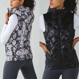 Lululemon Reversible Hooded Fluffiest Down Vest